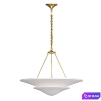 Mollino Large Tiered Chandelier 3D Model Corona