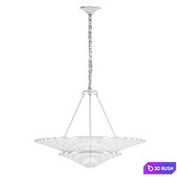 Mollino Large Tiered Chandelier 3D Model Corona