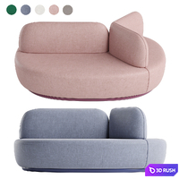 La Isla Sofa 314-10-VRH by Sancal 3D Model Vray, Corona
