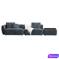 Modular Sofa Fabro by Ogogo 2 3D Model Corona