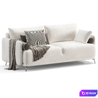 Archi sofa by Skdesign 3D Model Vray, Corona