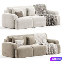 Bonent Sofa Bonent Sofa 3D Model Corona