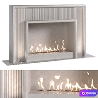 Fireplace 8 3D Model Corona