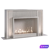 Fireplace 8 3D Model Corona