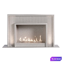 Fireplace 8 3D Model Corona