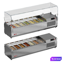 Saladette Turbo Air CTST 1200G 3D Model Vray, Corona
