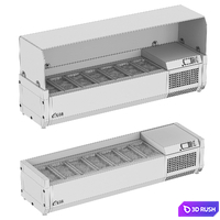 Saladette Turbo Air CTST 1200G 3D Model Vray, Corona