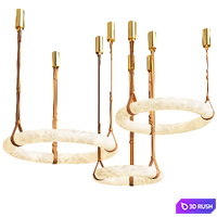 Oslo Pendant Light 3D Model Vray