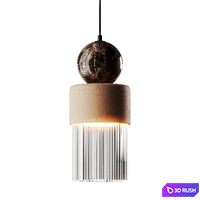 Aromas del Campo Glamm Pendant Lamp 3D Model Vray, Corona