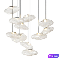Bocci 73 random glass pendant light 3D Model