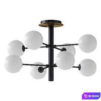Ideal Lux Cosmopolitan pl8 3D Model Corona