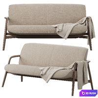 Bowie Sofa 2 Sitzer | Sofa 3D Model Corona
