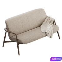Bowie Sofa 2 Sitzer | Sofa 3D Model Corona