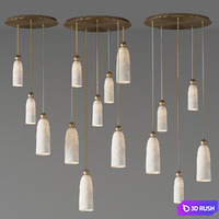 Figure Cluster 3D Model Corona