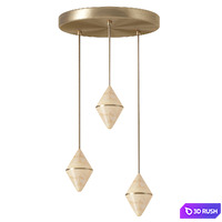 Gem Pendant 3D Model Corona