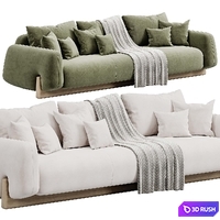 MIRAI Sofa By Natuzzi | Sofa 3D Model Corona