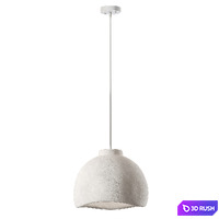Modern Resin Bells Pendant Light 3D Model Corona
