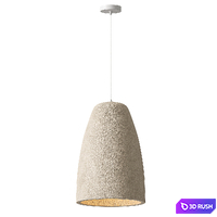Barrel Shape Pendant Light 3D Model Vray, Corona