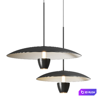 Wilbur Pendant Lamp 3D Model Vray
