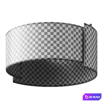 Alco Modo Luce Acoustic Ceiling Lamp 3D Model Vray, Corona