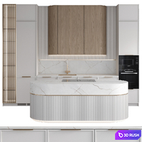 Kitchen 30 3D Model Corona