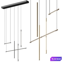 Elettra Decorativem Nova Luce Pendant Lamp 3D Model Vray, Corona