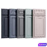 Cabinet Doors Set 3 / Kitchen fronts 3D Model Corona