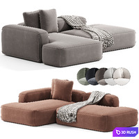 Mononova Roxen sofa 3D Model Corona