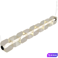 Pendant lamp Ritmo 3D Model Vray