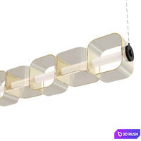 Pendant lamp Ritmo 3D Model Vray