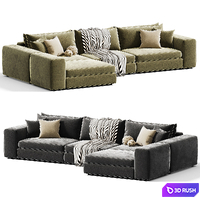 Sofa Vista Grand Lounge 3D Model Corona