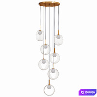Delcia Chandelier 3D Model Corona