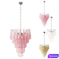 Chandelier Cone 52 Correct Form 3D Model Corona