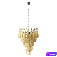 Chandelier Cone 52 Correct Form 3D Model Corona