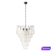 Chandelier Cone 52 Correct Form 3D Model Corona