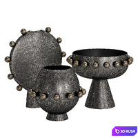 Ashley Childers Spheres Collection Vase-Bronze 3D Model