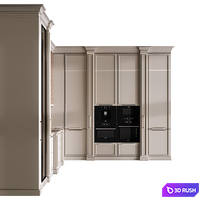 Kitchen in neoclassical style 82 3D Model Corona