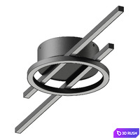 Amandolo by Eglo Lighting 3D Model Vray, Corona