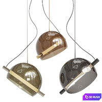 Cody Pendant Lamp 3D Model Corona