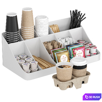 Countertop Organizer Coffee Bar 3D Model Corona