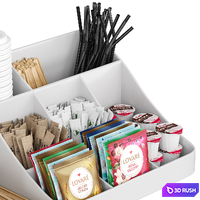 Countertop Organizer Coffee Bar 3D Model Corona
