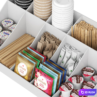 Countertop Organizer Coffee Bar 3D Model Corona