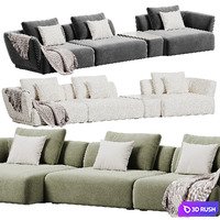 Lugano Sofa | Sofa 3D Model Corona