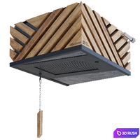 Dousing device CASCADE 30 from EasySteam 3D Model Vray, Corona