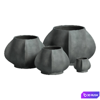 Arket Plant Pots 3D Model Corona