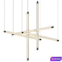 Suspeso Flutto Five 3D Model Vray, Corona