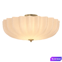 GLASS SEMI FLUSH MOUNT CEILING LIGHT 3D Model Corona