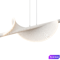 Edano Pendant Light - Lucande 3D Model Corona