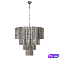 Chandelier Tube 78 Yellow Correct Form 3D Model Corona