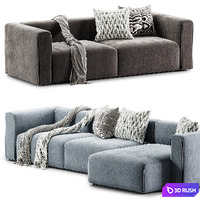 Mags Modular Sofa 2 3D Model Corona